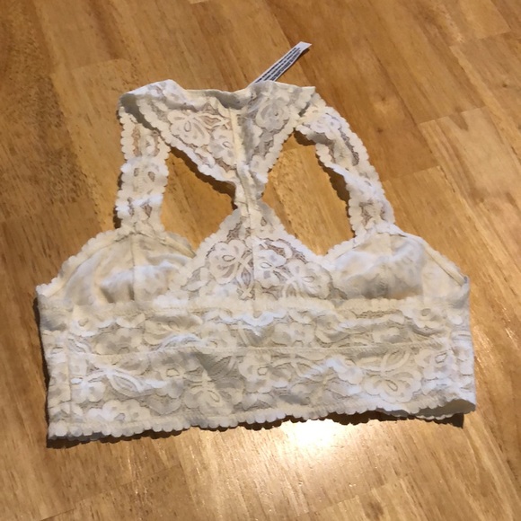 BRAND NEW - Free People Racerback Lace Bralette - Picture 3 of 3
